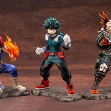 3 шт./компл. Shoto Todoroki Bakugou Katsuki Midoriya izucuc мой герой Boku no Hero Academy ARTFX J фигурка модель игрушки