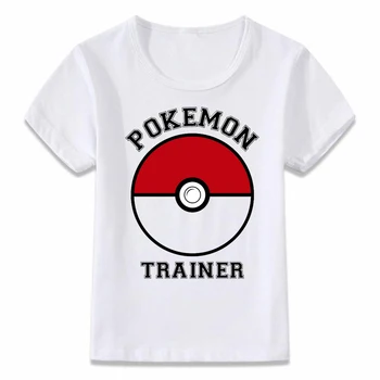 

Kids Clothes T Shirt Pokemon Trainer Children T-shirt for Boys and Girls Toddler Shirts Tee oal233