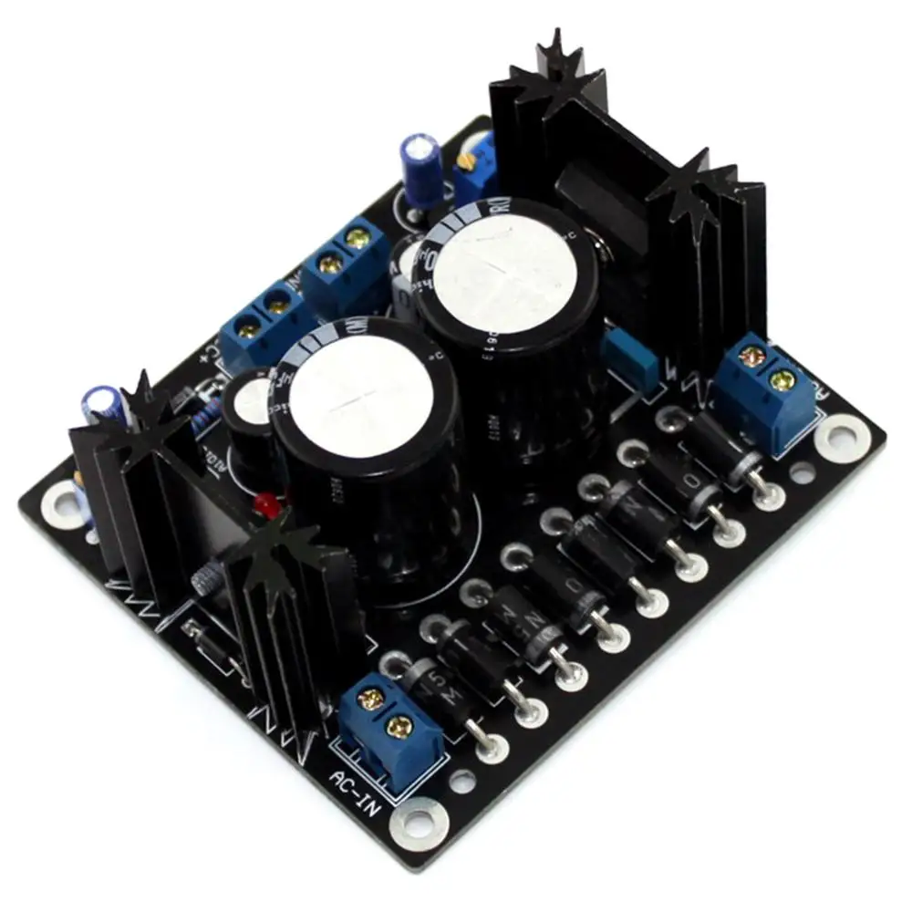 LT1083 HIFI Linear Power Supply Dual Output High Adjustable Power Supply Board YJ00307