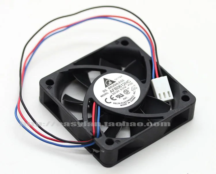 Совершенно новый охлаждающий вентилятор DELTA AFB0612HC 12 В 6015 6 см|cooling fan|6cm fancooling fan 12v |
