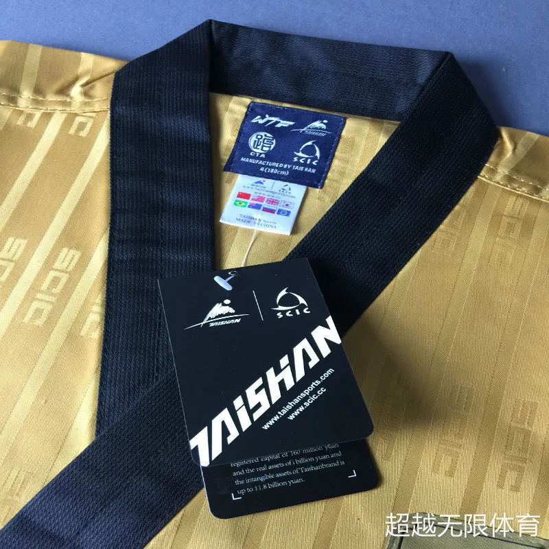 WTF мастер тхэквондо дан Poomsae униформы TAISHAN потенциальная высококачественная