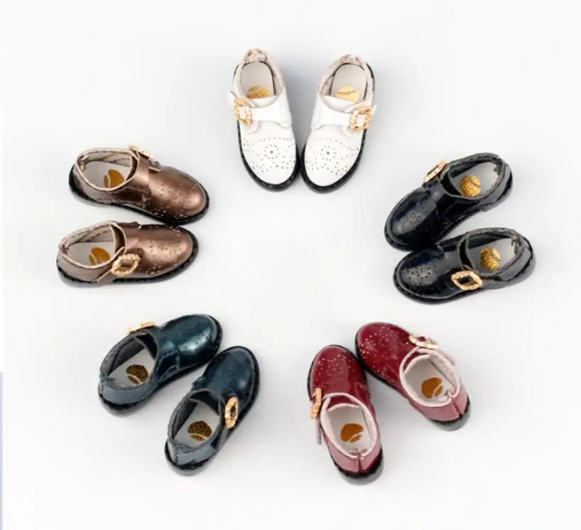 Туфли для кукол Blyth 1 пара лоферы в английском стиле кожаные туфли Azone Momoko Lati JerryBerry