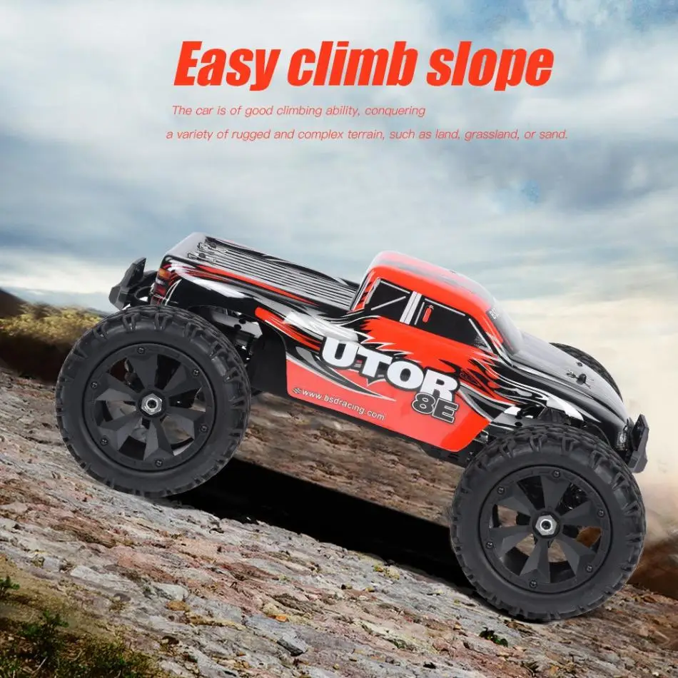 BSD RACING 2,4 GHz 1/8 4WD 3CH автомобиль с дистанционным управлением 120A бесщеточный мотор водонепроницаемый ESC 70 км/ч RC внедорожный автомобиль игрушка детский подарок