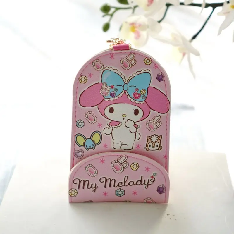 Мультяшный креативный защитный чехол для ключей My Melody Anpanman Cinnamoroll Snoopy Doraemon Stitch, чехол для карт, водонепроницаемый чехол-держатель из искусственной кожи