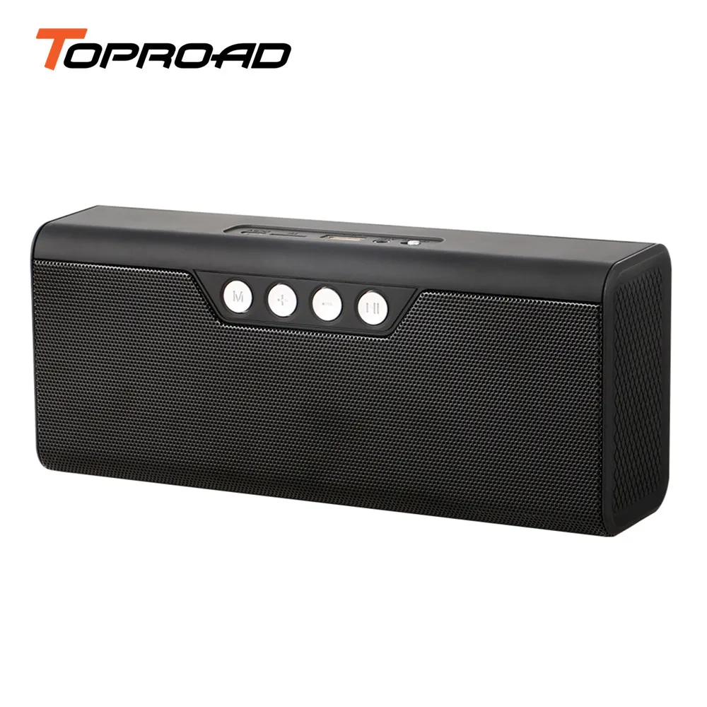 Беспроводная bluetooth колонка TOPROAD с блоком питания 4000 мАч Поддержка Bluetooth Autodyne TF fm