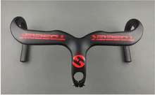 

High Strength Carbon Fiber Handlebar Road Cycling Handlel/Handle/Integrated Handlebar Red