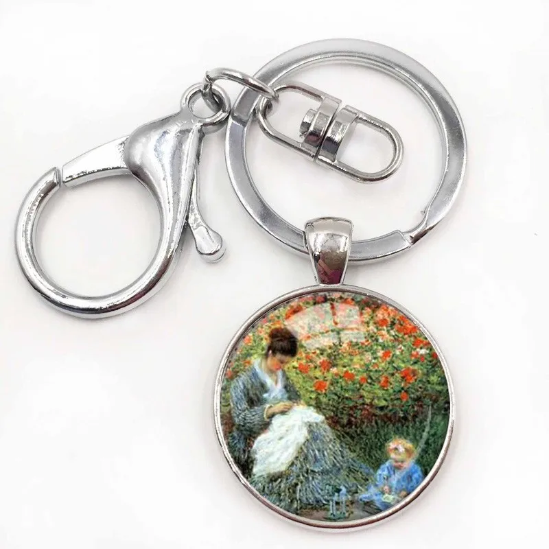 Jsilver keychain.