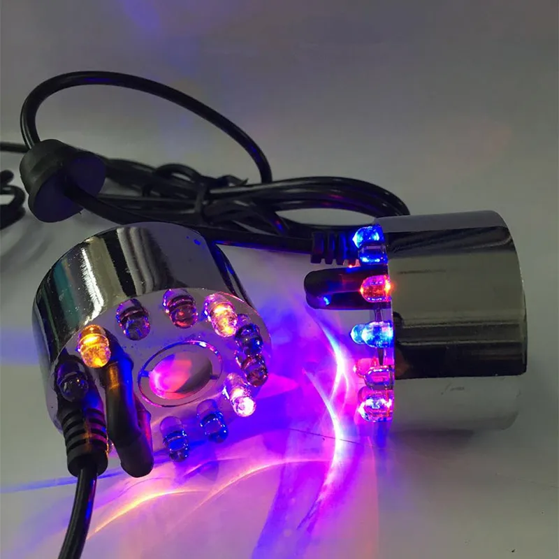 

12 Leds Ultrasonic Mist Maker Fogger Water Fountain Pond Fog Machine Atomizer Air Humidifier @8 WWO66