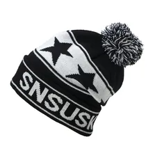 SN. SU. SK брендовая Лыжная теплая зимняя вязаная шапка с черепом для катания на коньках, шапка бини, шапка с высоким воротом, лыжная шапка для сноуборда для мужчин и женщин, Touca Gorro