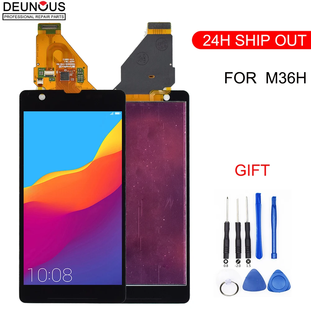 Оригинальный сенсорный экран для Sony Xperia ZR сменный SONY ЖК дисплей M36h C5502 C5503