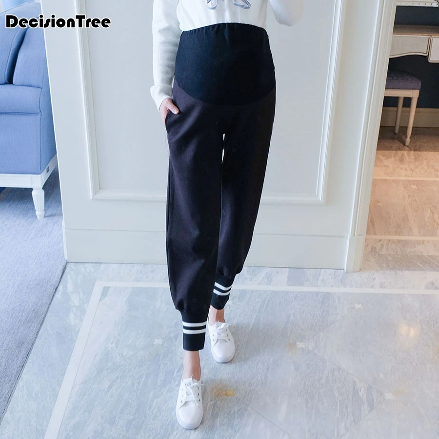 

2019 new maternity pants jeans pregnancy clothes for pregnant women nursing clothing trousers overalls denim prop belly legging