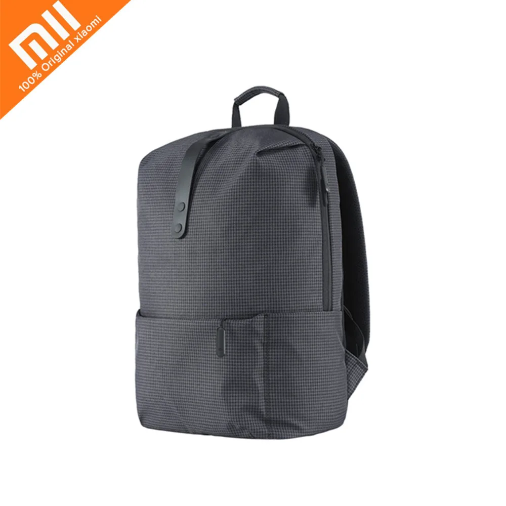 

Xiaomi Trendy Plaid Water-resistant School Laptop Backpack