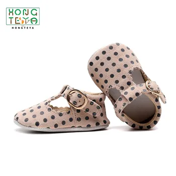 

Baby Shoes Leopard Genuine Leather T-bar Mary jane Infants Toddler baby Princess Ballet Shoes Newborn Crib shoes soft sole