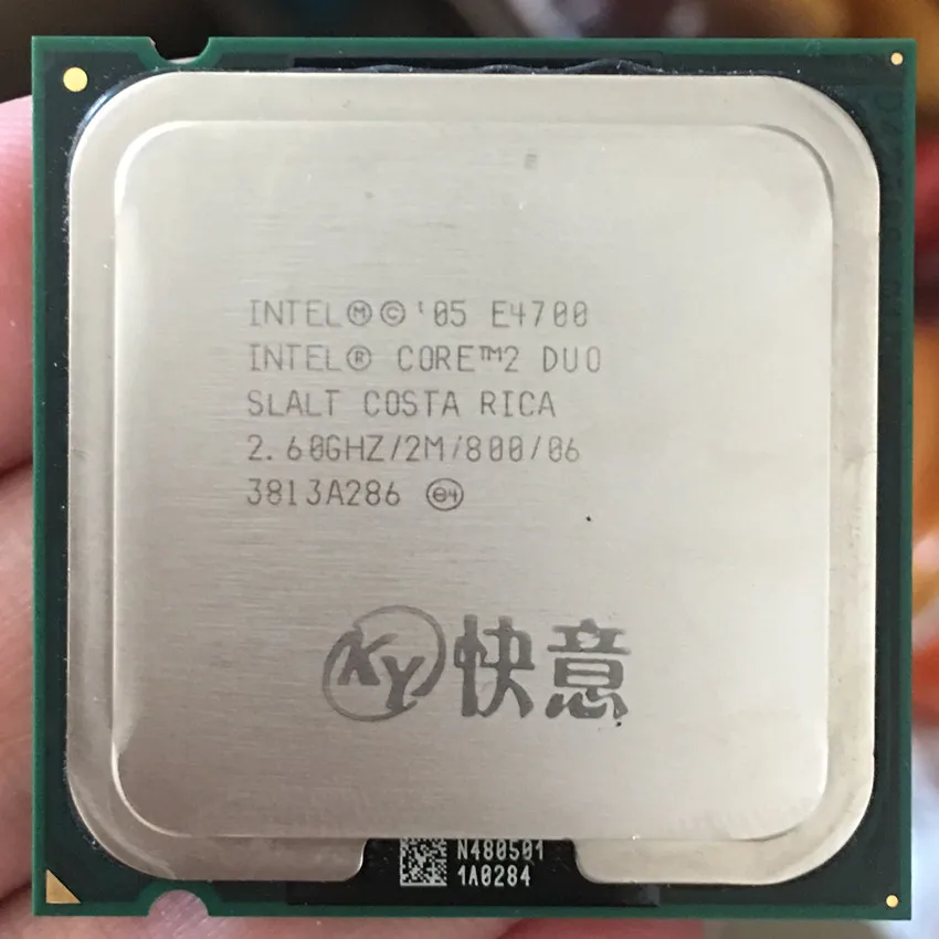 Для core 2 Duo Процессор E4700 (2 6 ГГц/2 м/800 ГГц Socket 775 Бесплатная доставка) | Компьютеры и