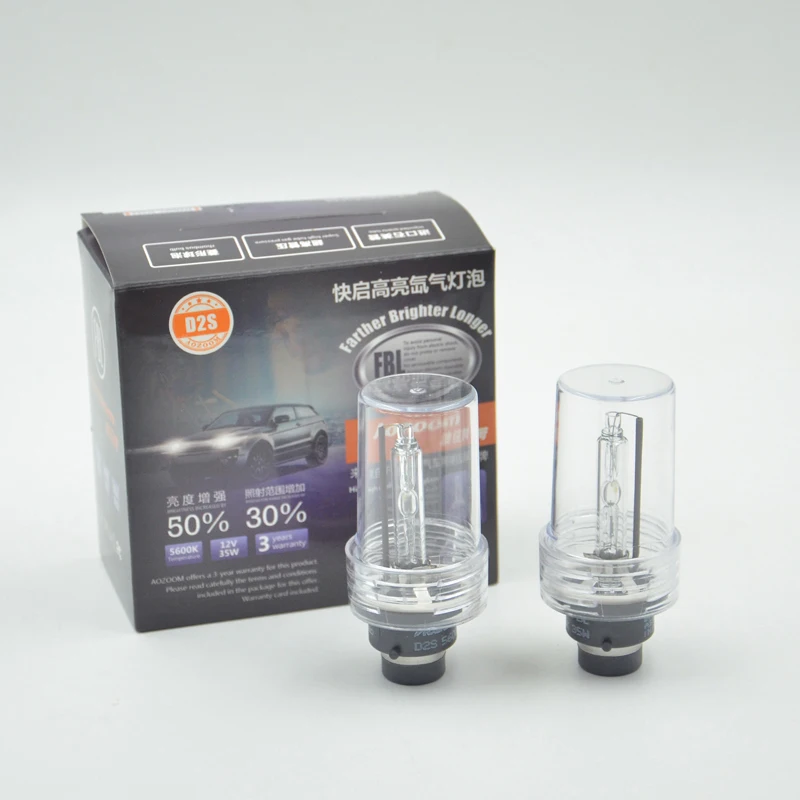 Aozoom Super Quality 1 Pair D2S 5600K Bulb
