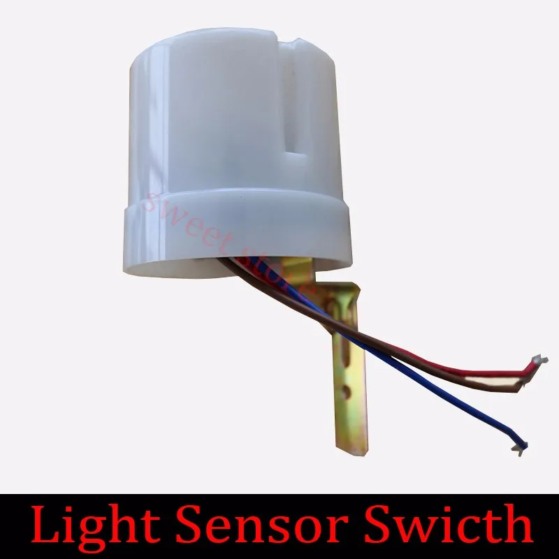Adjustable AC 220V 25A Automatic Light Sensor Detector Switch Photoelectric Photo Switch Sensor Control Switch Outdoor 50HZ  (3)