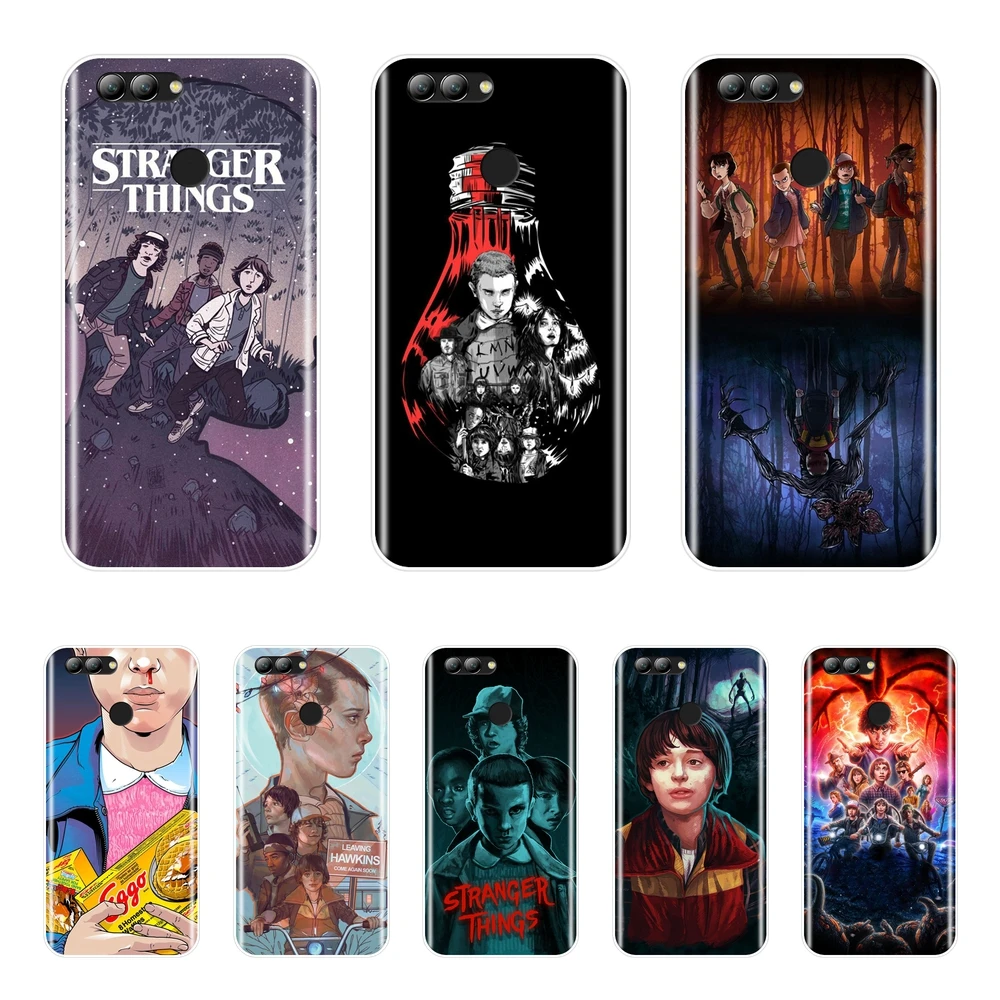 Stranger Things Phone Case For Huawei Nova Smart Lite 2017 Soft Silicone Back Cover 2i 2 Plus 3 3i 3E | Мобильные телефоны и