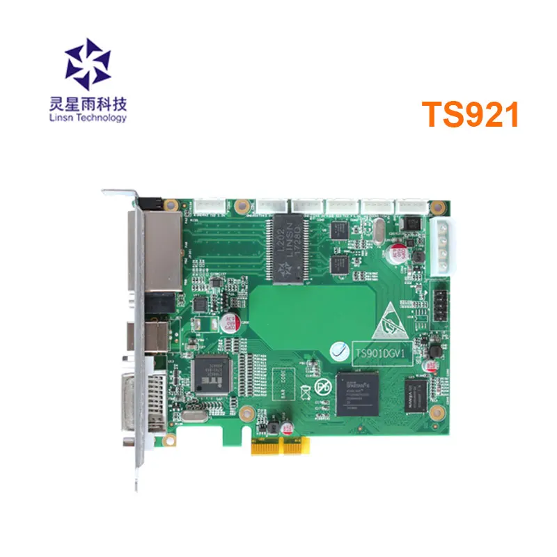 

Linsn sender TS921 Supports 4K video source input Capacity 1.3 millions pixels Double port output 2 network port