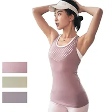 Женский топ в горошек для бега, йоги, без рукавов, сексуальный красивый топ, быстросохнущая рубашка для йоги, бодибилдинг, топ для йоги, спортивный топ