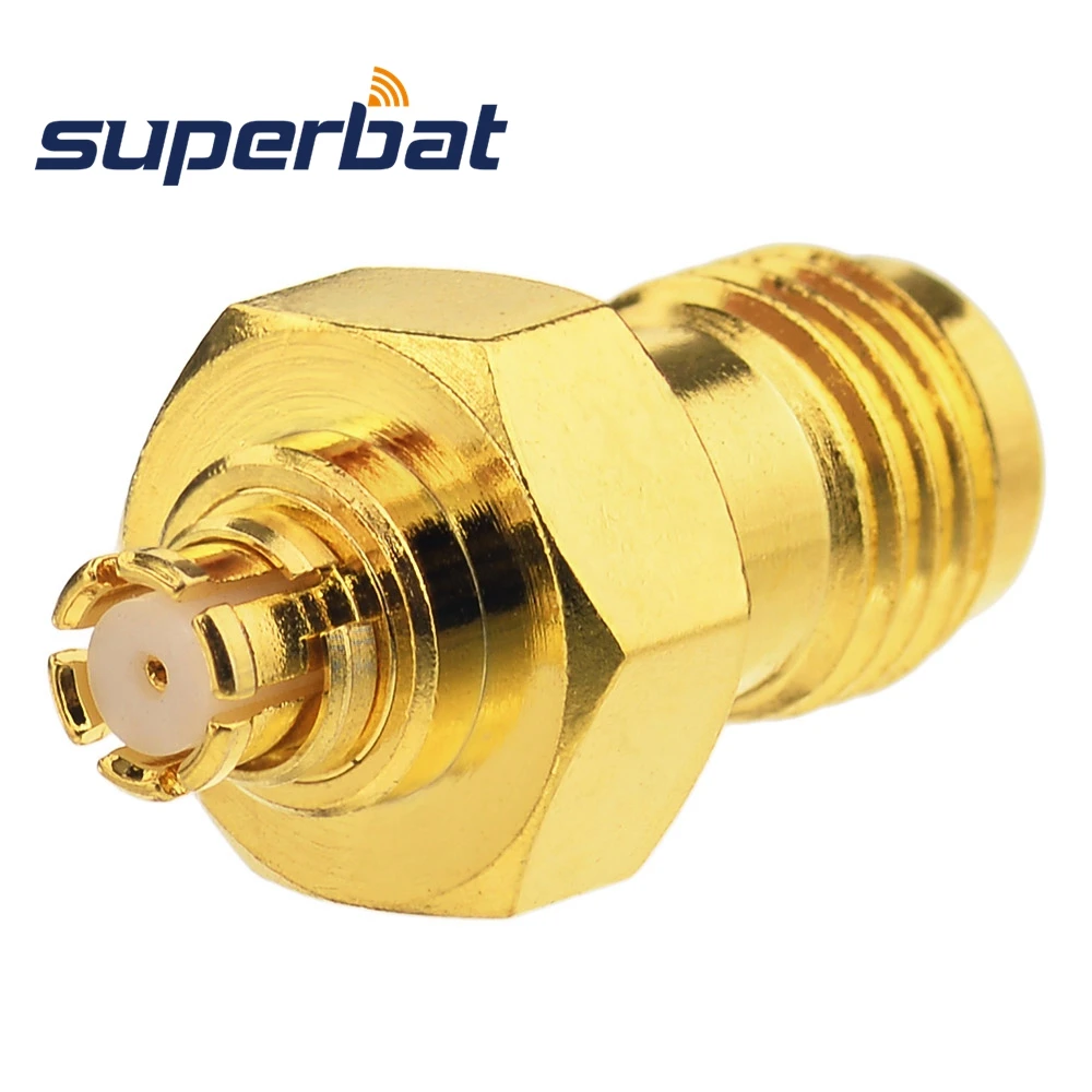 Superbat 50ohm SMP Jack to SMA Straight Female RF Coaxial Connector Adapter for Electronic Components Market
