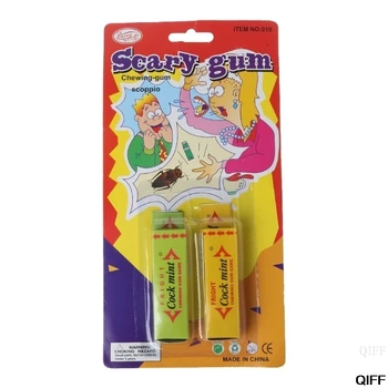 

Drop Ship&Wholesale 2PCS Cockroach Spider Chewing Gum Joke Shock Startle Toys Novel Toy May06