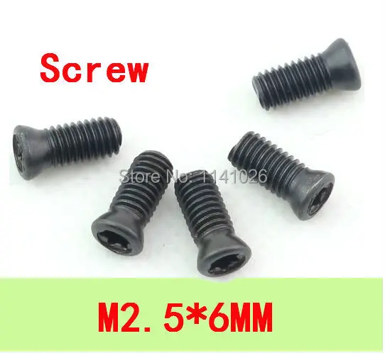 50 шт. M2.5 * 6 мм запасной винт для токарного станка с ЧПУ|tool stores|tool scopescrew removal tool |
