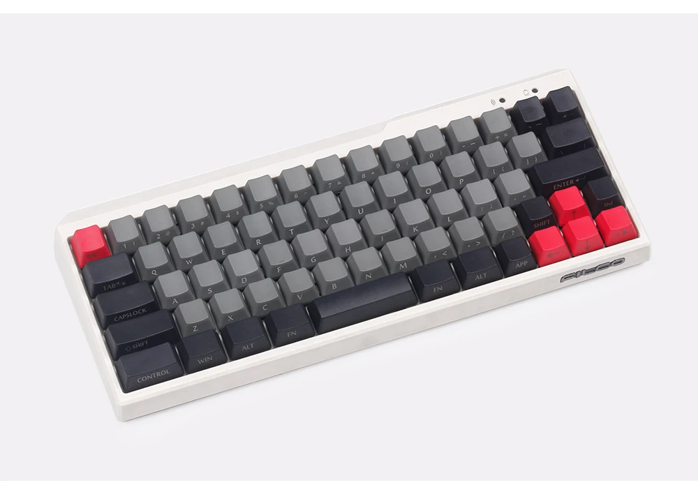 Черная pbt пустая механическая клавиатура filco minila воздушная Толстая pbt боковая печатная верхняя печатная клавиша cherry mx oem профиль