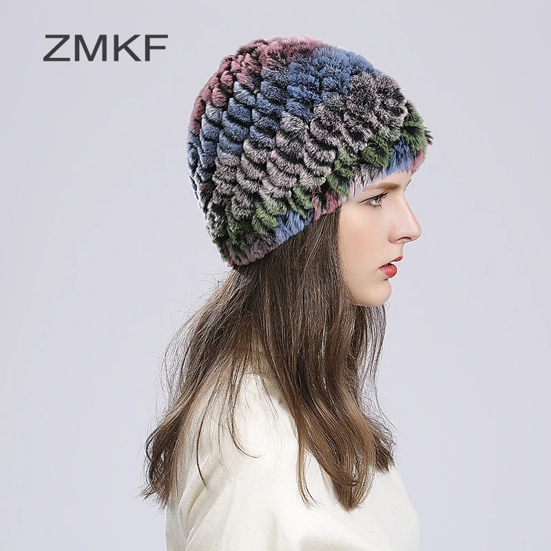 2017 zmkf Новый Мех животных помпонами зимние Кепки зима Шапки для Обувь девочек