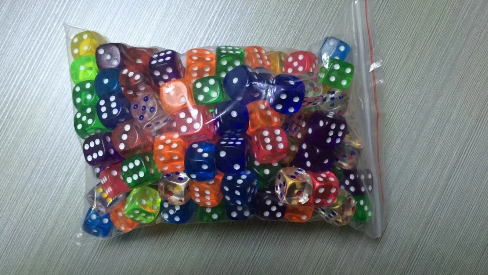 Изысканные Прозрачные Кубики 18 мм рождественский подарок кубики|transparent dice|dice
