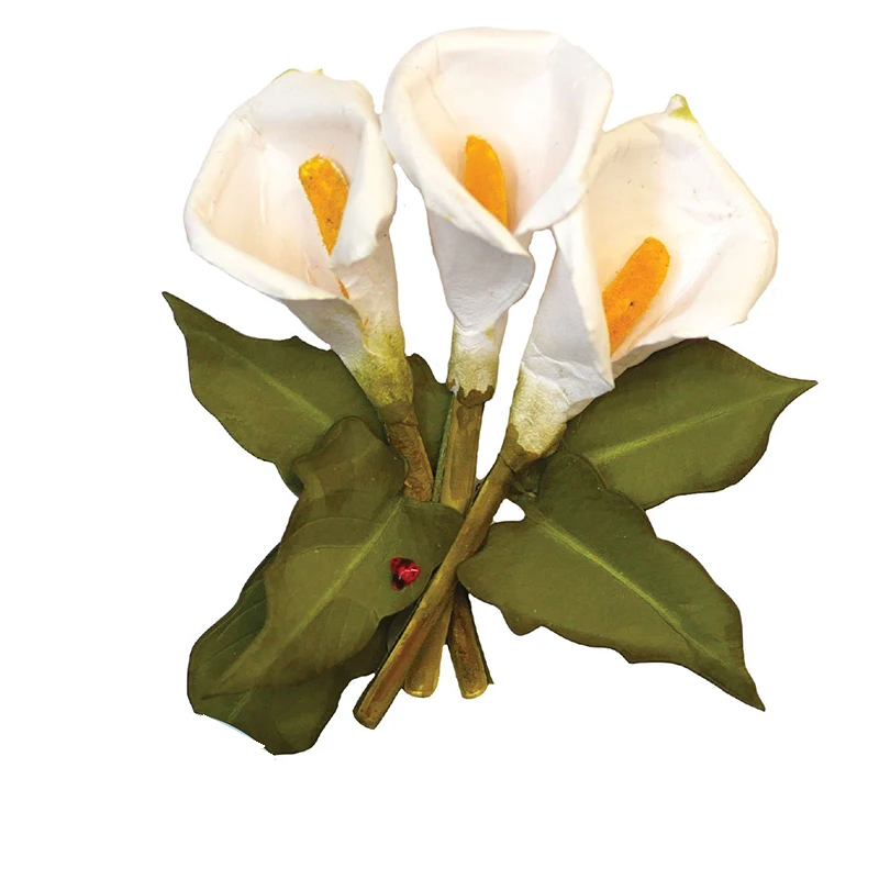 

Calla Lily Metal Cutting Dies Stencils for DIY Scrapbooking Craft Paper Cards Decorations Making New 2019 Diecut