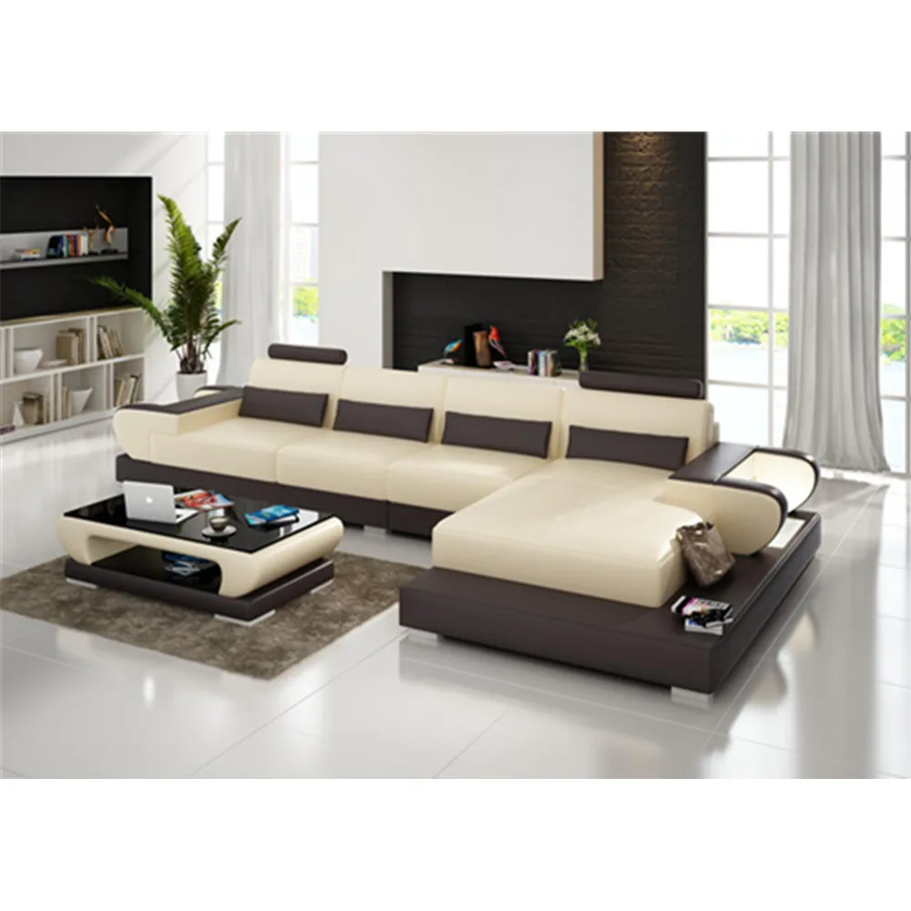 G8003C House design sofa set simple luxury style leather | Мебель