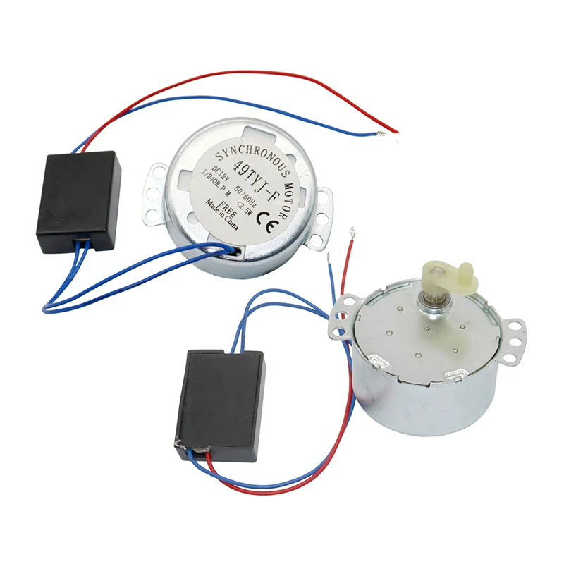 

Automatic Incubator motor Rotate 1 circle per 4 Hours Slow Engine DIY Incubator DC 12V Motors Turn eggs tray 6 Pcs