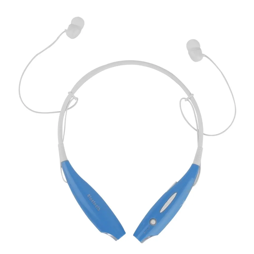 HV800, Спортивная стерео bluetooth-гарнитура, беспроводные наушники, наушники с шейным ремешком, наушники с Bluetooth для мобильного телефона, Bluetooth наушники - Цвет: blue