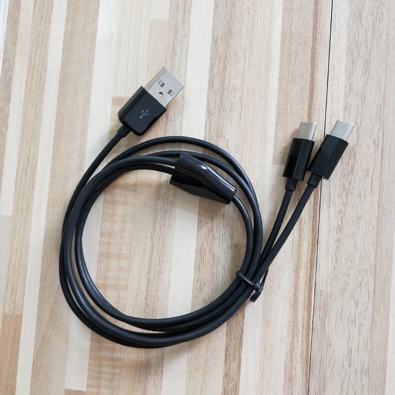 1 метр 3 фута 2 в USB type C зарядный кабель двойной usb c кабель|Кабели питания| |