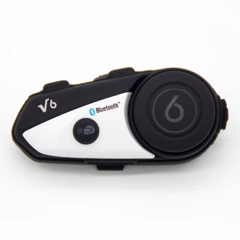 

Wireless V6 Multi-functional Motorbike BT Interphone Motorcycle Helmet Bluetooth Intercom Headset for Rider Motorcycle Intercom