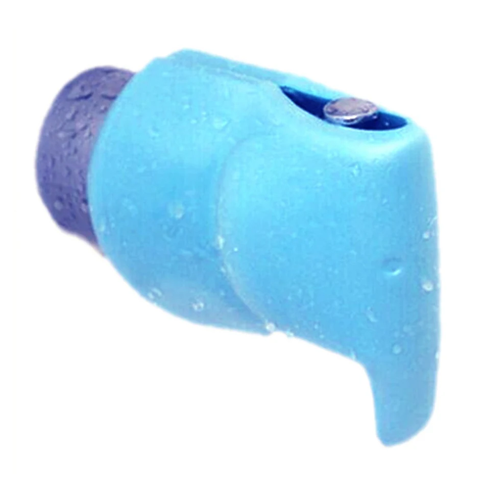 Cute Cartoon Child Kid Supplies Animal Elephant Modeling Water-tap Bathing Safety Shield Protection Cap Baby Safety Supplies