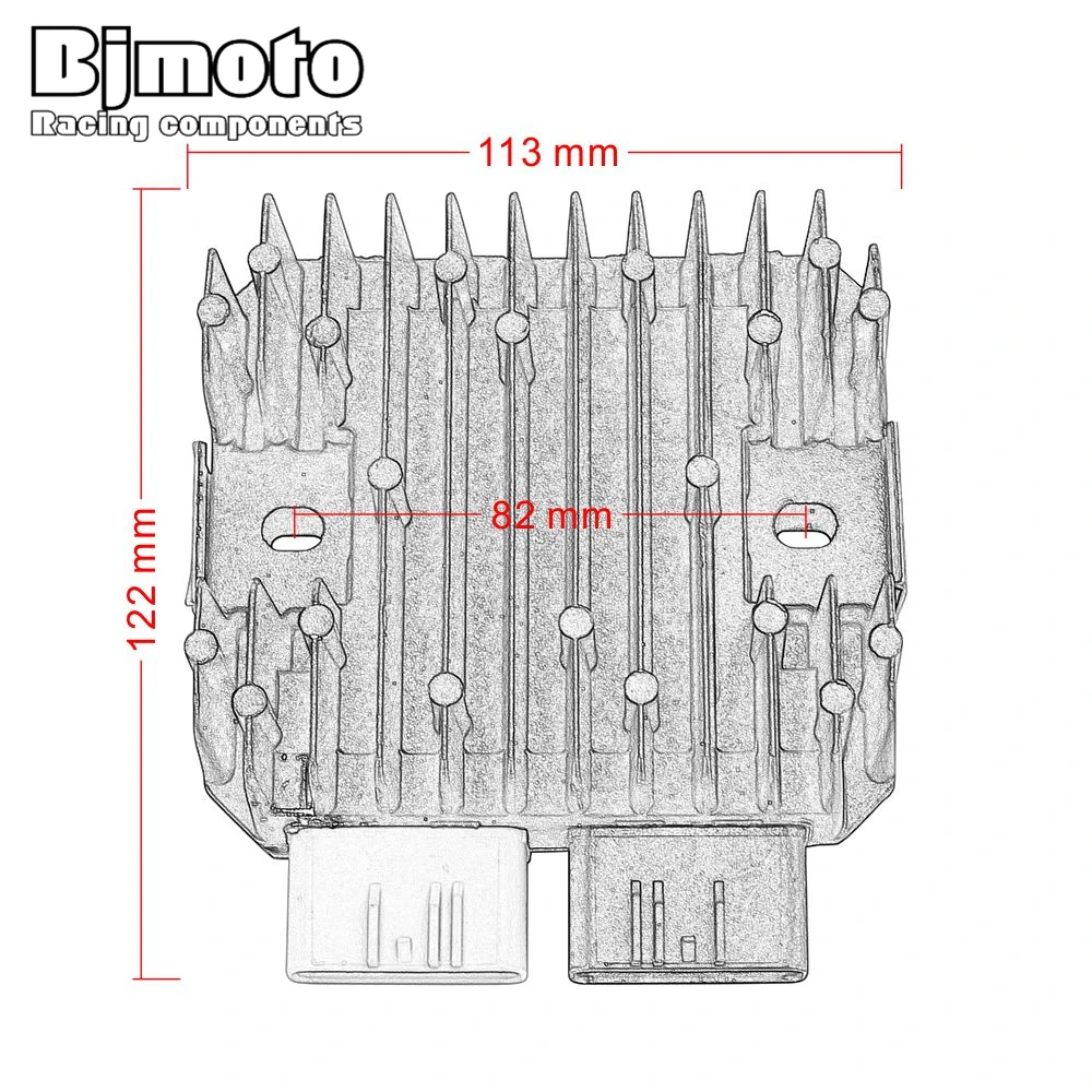 BJMOTO мотоцикл Напряжение Регулятор выпрямителя Для Polaris RZR 1000 XP XP1000- RZR XP 900 2013- 2206367