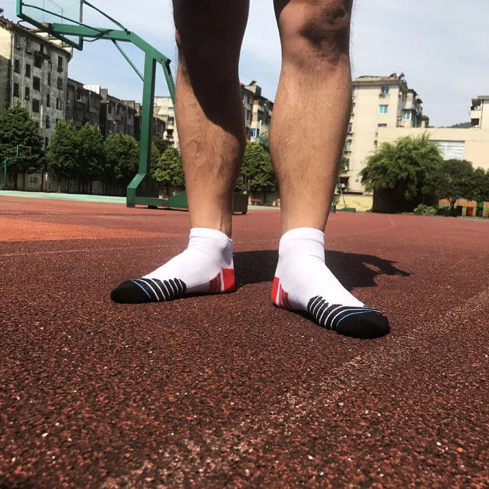 5 пар/лот 2019 Новые мужские носки для спорта на открытом воздухе беговые баскетбольные носки хлопковые короткие носки мужские европейские