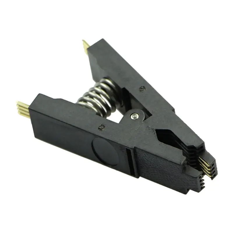 Программист тест ing Clip SOP SOIC 8 SOIC8 DIP8 DIP 8 SOP8 Pin IC тестовый зажим - Цвет: Black