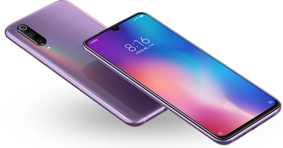 Глобальная версия Xiaomi mi 9 6 ГБ оперативная память 64 Встроенная mi Snapdragon 855 Octa Core 6,39 "AMOLED Полный экран 48MP сзади камера телефона