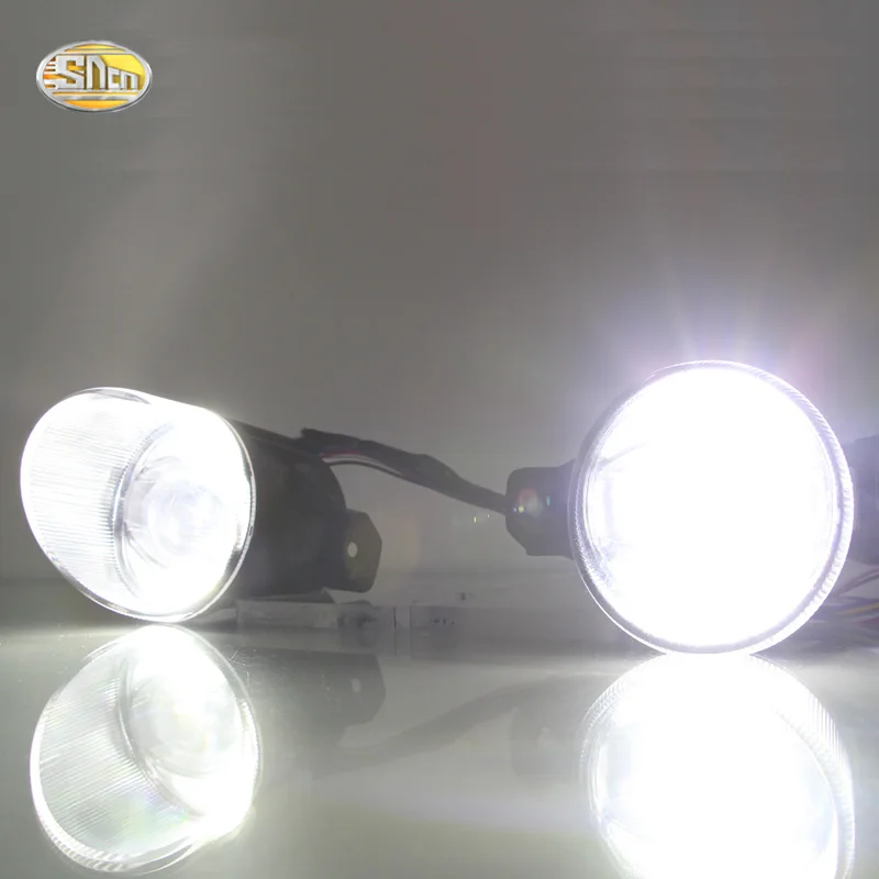 

SNCN LED Fog Lamp for Nissan MAXIMA 2010-2017 with DRL daytime running lights Replacement Plug&play