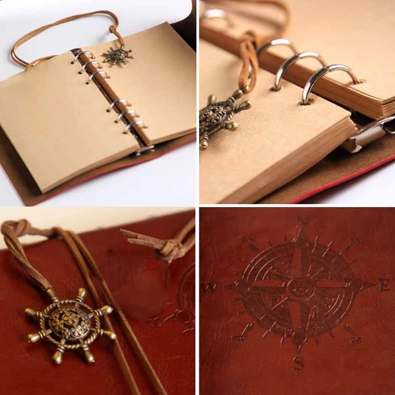 2019 Spiral Notebook Diary Notepad Vintage Pirate Anchors PU Leather Note Book Replaceable Stationery Gift Traveler Journal 2019 Spiral Notebook Diary Notepad Vintage Pirate Anchors PU Leather Note Book Replaceable Stationery Gift Traveler Journal