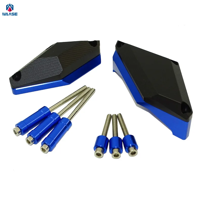 waase FZ6 FAZER Left & Right Engine Crash Pads Frame Sliders Protector For Yamaha FZ6N FZ6S FZ6S2 2006 2007 2008 2009 2010 waase FZ6 FAZER Left & Right Engine Crash Pads Frame Sliders Protector For Yamaha FZ6N FZ6S FZ6S2 2006 2007 2008 2009 2010