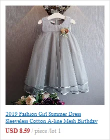 Платье для маленьких девочек летние платья для маленьких девочек праздничные платья без рукавов с v-образным вырезом синего, розового и белого цветов Цветочная вышивка с сеткой для девочек