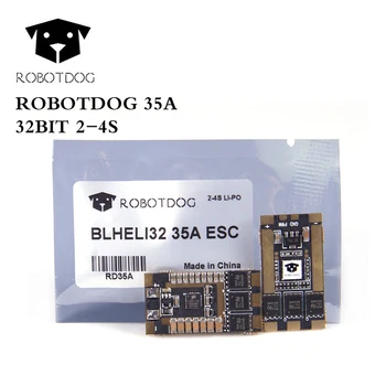 

4pcs Robotdog 35A 32Bit 2-4S BLHeli_32 Dshot1200 Brushless ESC for Rc Multirotor Fpv Racing Drone Spare Part