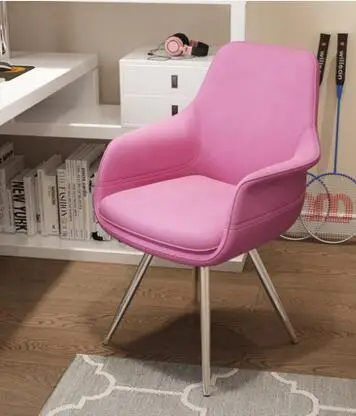 Вращающееся функциональное компьютерное кресло для дома. Фланелевый стул для стола. Игровое кресло