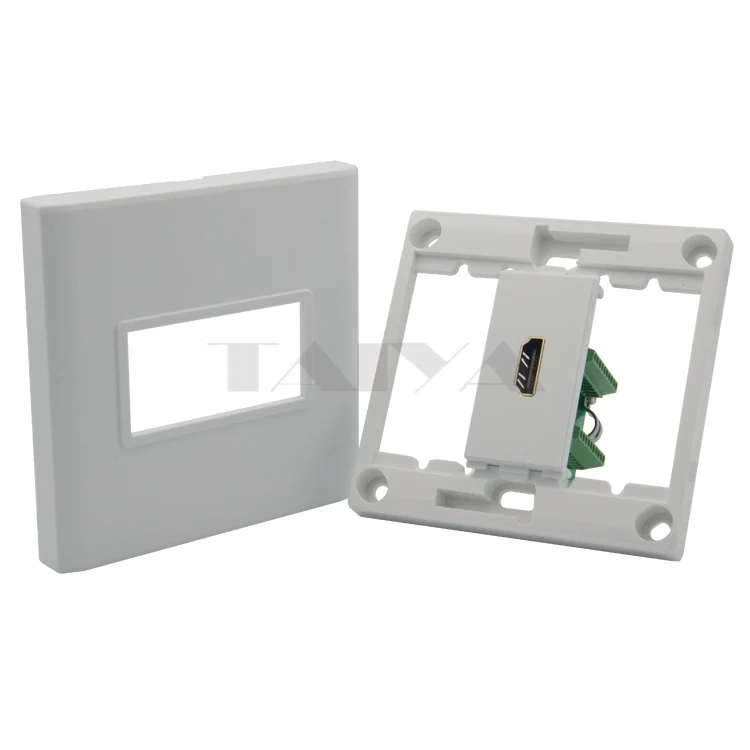 Настенная пластина HDMI с винтовым коннектором|hdmi wall plate|wall platewall plate hdmi |