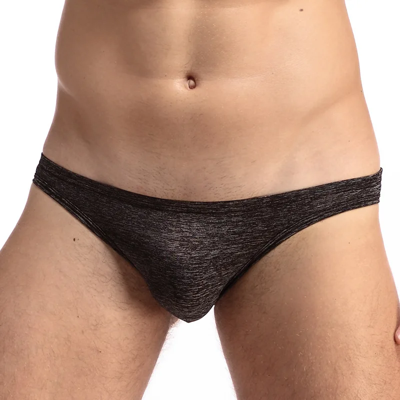 DANJIU с низкой талией эротичное мужское белье Sexy Gay Mens Трусы из обработанной