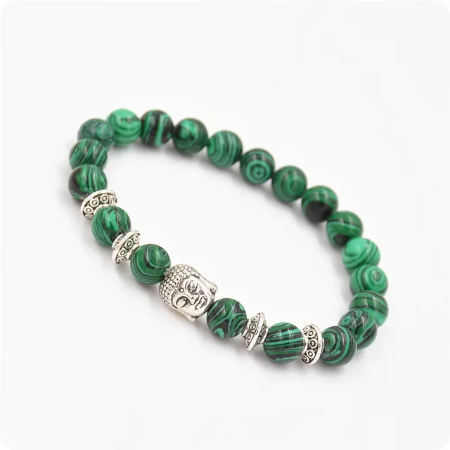 Bracelet Aum Malachite