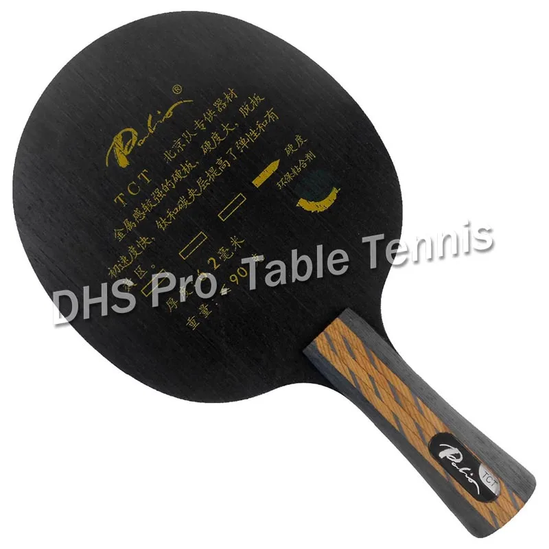 Original Palio Tct (ti + Carbon) Table Tennis Blade Carbon Blade Table